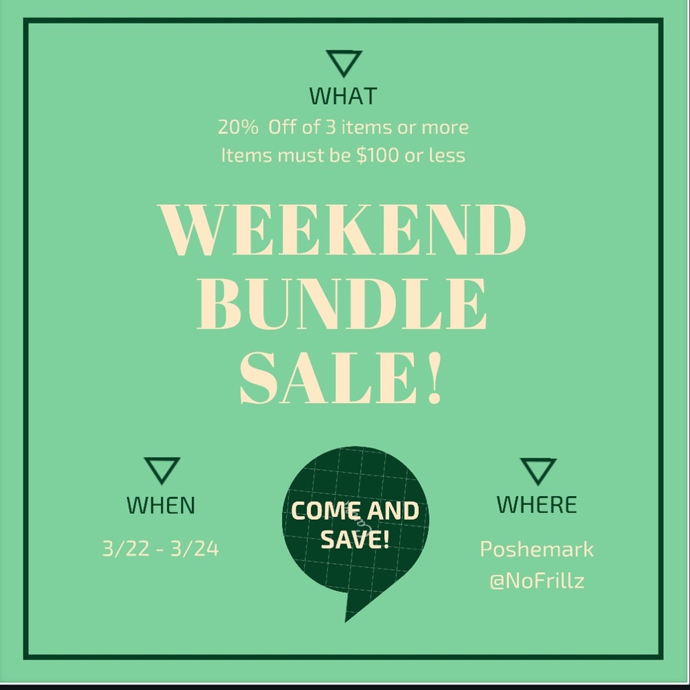 Flash Weekend Sale